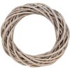 Clayre & Eef Couronne Décoration Rotin Marron 20x5 cm