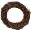 Clayre & Eef 6RO0602L Couronne en Bois Marron Ø 40x7 cm