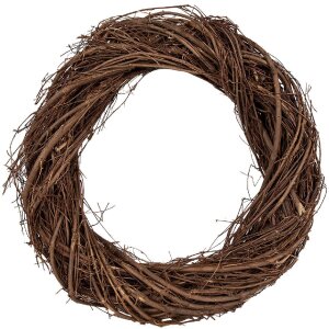 Couronne Décorative Marron 35x6 cm Clayre & Eef