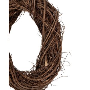 Couronne Décorative Marron 35x6 cm Clayre & Eef