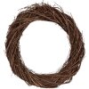Clayre & Eef 6RO0602XL Couronne Décorative Marron 45x7 cm