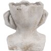 Clayre & Eef 6TE0498S Pot de fleurs gris 17x14x18 cm