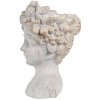 Clayre & Eef 6TE0499S Pot de fleurs gris 14x14x22 cm