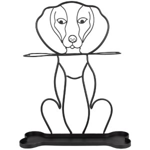 Clayre & Eef 6Y5437 Porte-parapluies motif chien...