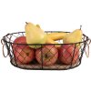 Clayre & Eef 6Y5480 Panier noir 33x23x10 cm - Rangement & Décoration