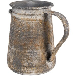 Clayre & Eef 6Y5495 Pot décoratif gris...