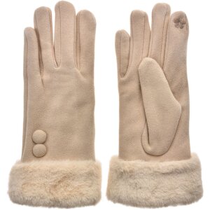 Juleeze JZGL0081 Gants femme élégants Beige...
