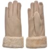 Juleeze JZGL0083 Gants élégants pour femmes Beige Taille 9x24cm