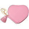 Juleeze JZWA0202P Porte-monnaie cœur rose 10x10cm Porte-clés