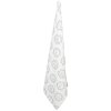 Clayre & Eef LGC42 Linge de cuisine motif paisley blanc/gris 50x70cm