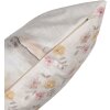 Clayre & Eef RUB22 Lapin Housse de coussin 45x45 Beige Coussin décoratif