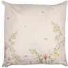 Clayre & Eef WFF22 Housse de coussin Flora & Fauna 45x45 Beige Vert