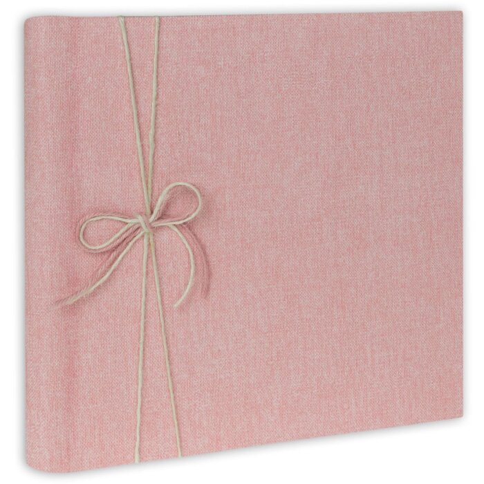 Album photo bébé ZEP RITA rose 25x25 cm 40 pages italiennes