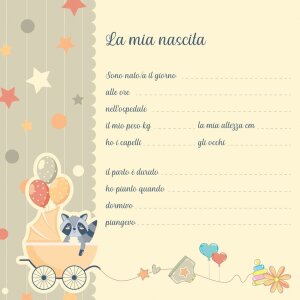 Album photo bébé ZEP RITA rose 25x25 cm 40 pages italiennes