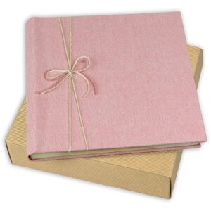 Album photo bébé ZEP RITA rose 25x25 cm 40 pages italiennes