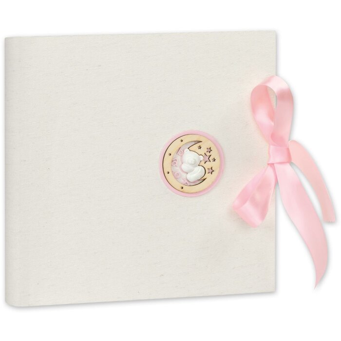 ZEP Baby Album MARIA rose 25x25 cm 40 pages italiennes