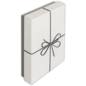 ZEP Coffret cadeau Piacenza gris 25x36x4,5 cm (24x34,5x3,8 cm)