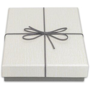ZEP Coffret cadeau Piacenza gris 25x36x4,5 cm (24x34,5x3,8 cm)