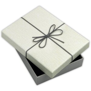 ZEP Coffret cadeau Piacenza gris 25x36x4,5 cm (24x34,5x3,8 cm)