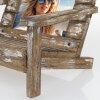 Cadre photo en bois ZEP Cefalù look chaise longue 10x15 cm 23x15x16 cm