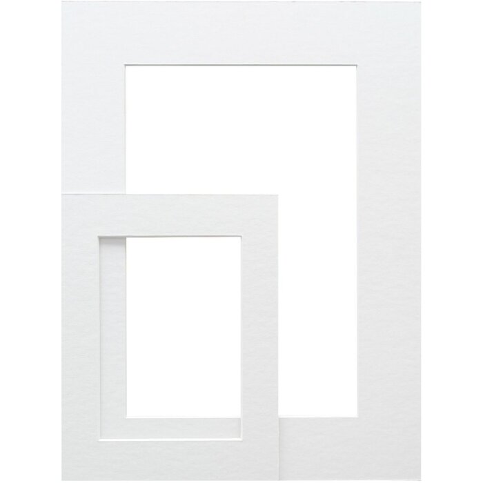 Deknudt SP111 passe-partout blanc découpe 18x24 cm
