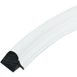 Deknudt S100F1 Cadre Photo Ovale Blanc 18x24 cm