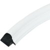 Deknudt S100F1 Cadre Photo Ovale Blanc 18x24 cm