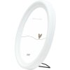 Deknudt S100F1 Cadre Photo Ovale Blanc 18x24 cm