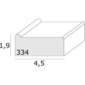 Deknudt S334 Plinthe pour châssis en bois naturel...