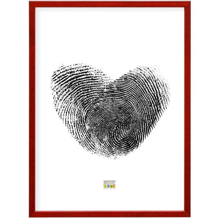 Deknudt S41JL4 Cadre en bois rouge 29.7x42 cm - Design élégant pour vos photos