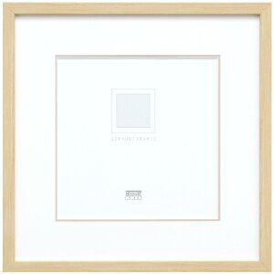 Deknudt S43AH1 cadre photo bois naturel 20x20 cm avec...