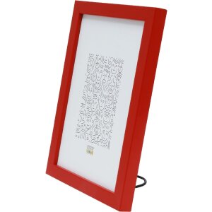 Deknudt S43AK4 Cadre simple en bois rouge 13x18 cm