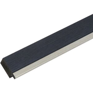 Deknudt S45VF7 Cadre photo gris bord intérieur argenté 29.7x42 cm plastique