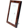Cadre Deknudt S47EG1 couleur ronce de noyer foncé bord noir 40x50 cm