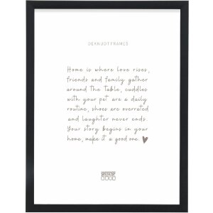 Deknudt S47EK2 Cadre photo noir 18x24 cm plastique