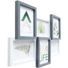 Deknudt S68VC9 Cadre de galerie 6 photos 13x18 cm blanc gris