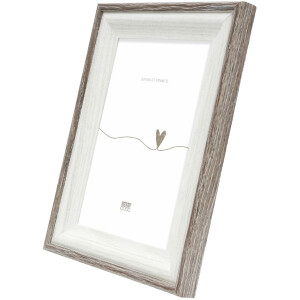Deknudt S68VG2 cadre photo blanc marron-gris 15x20 cm