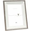 Deknudt S68VG2 cadre photo blanc marron-gris 15x20 cm