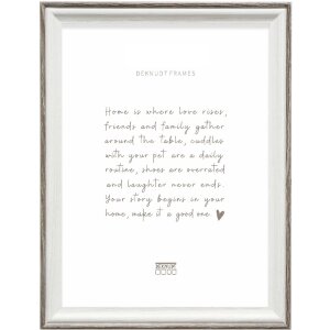 Deknudt S68VG2 cadre photo blanc marron-gris 30x45 cm