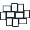 Cadre photo mural Deknudt S68UC2 noir pour 10 photos 10x15 cm