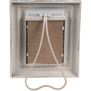 Clayre & Eef Cadre photo Beige Fer Verre Vintage...