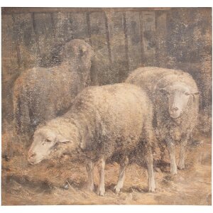 Clayre & Eef 65308 Tableau 50x3x50 cm...