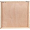 Clayre & Eef 65308 Tableau 50x3x50 cm Décoration murale style vintage