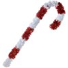 Clayre & Eef 65472M Décoration canne à sucre rouge blanc 26x7x95 cm