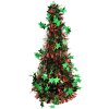 Clayre & Eef 65539M Décoration sapin de Noël vert rouge 17x38 cm