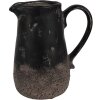 Clayre & Eef 6CE1718M Décoration Pot noir 16x12x18 cm