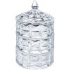 Clayre & Eef 6GL4876 Pot à provisions avec couvercle Ø 13x23 cm