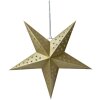 Clayre & Eef 6PA0512M Décoration étoile or 45x15x45 cm