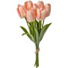 Clayre & Eef 6PL0277 Fleur artificielle Tulipes roses 10x10x32 cm