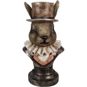 Clayre & Eef 6PR4140 Décoration Lapin 19x16x35...